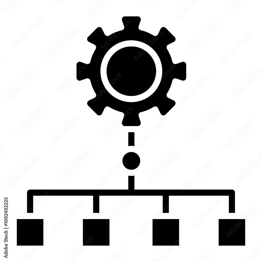 Alogirthm Icon Style Alogirthm Icon Style