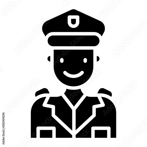 Police Officer icon style
