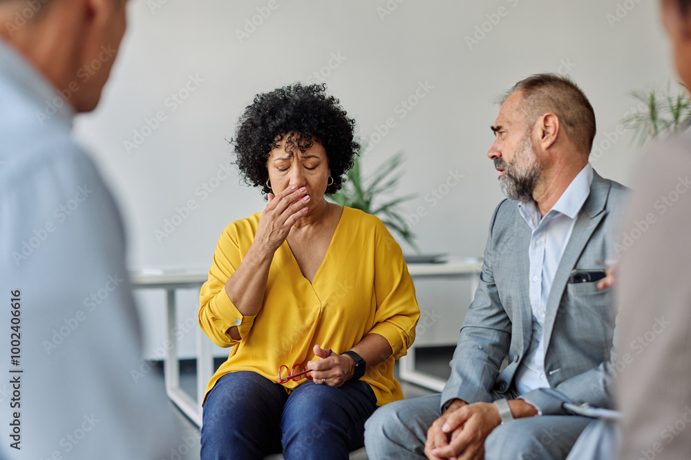 psychotherapy meeting woman support therapy psychology patient sad cry hug crying businesswoman tear friend depression group emotion pain psychologist communication help psychotherapy meeting woman support therapy psychology patient sad cry hug crying businesswoman tear friend depression group emotion pain psychologist communication help
