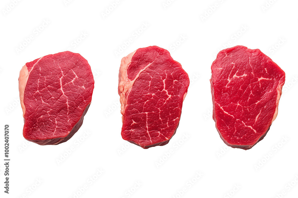 raw meat isolated on white raw meat isolated on white