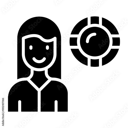Lifeguard Female icon style