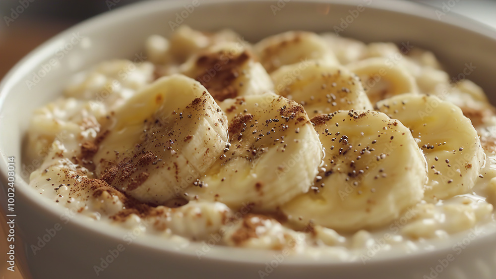 Oatmeal with Sliced Banana and a Sprinkle of Cinnamon - 14 Oatmeal with Sliced Banana and a Sprinkle of Cinnamon - 14