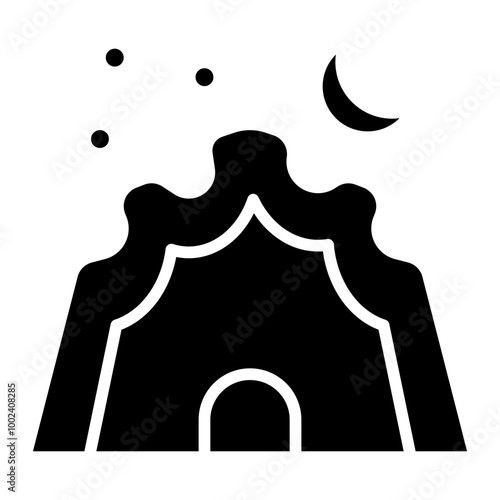 Cave icon style