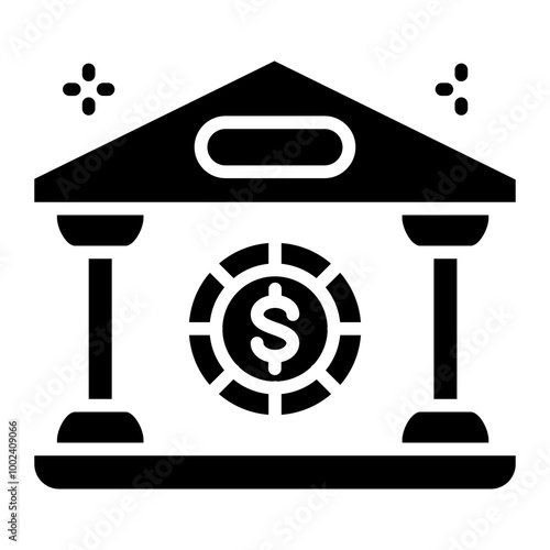 Bank icon style