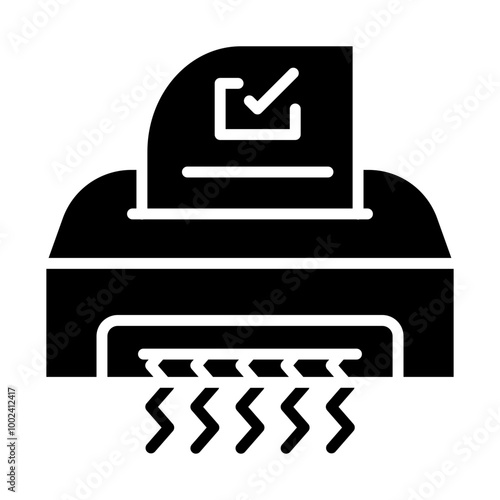 Shredder icon style