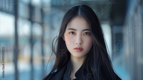 Wallpaper Mural 若い日本人のポートレート Torontodigital.ca