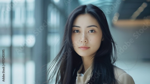 Wallpaper Mural 若い日本人のポートレート Torontodigital.ca