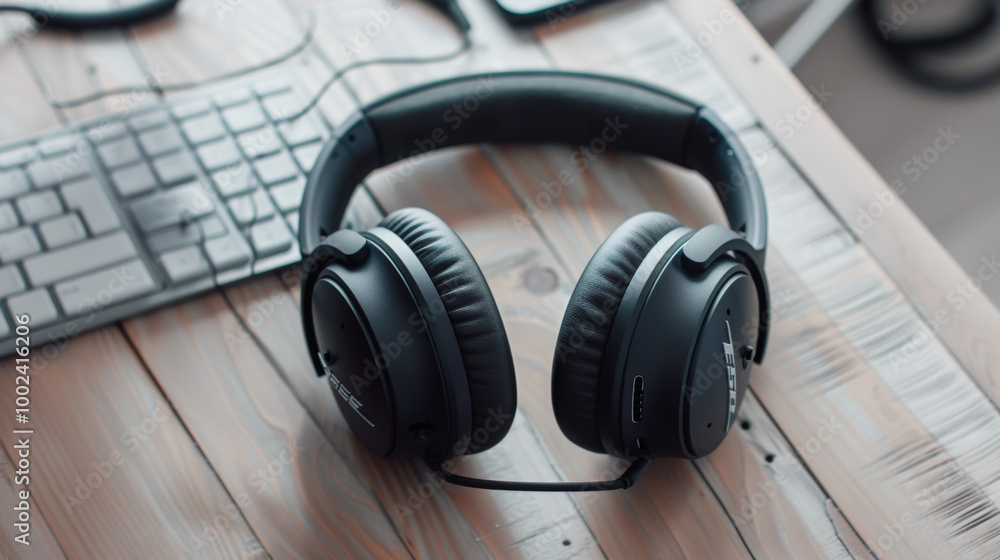 Noise-canceling headphones for blocking out distractions in busy work environments Noise-canceling headphones for blocking out distractions in busy work environments