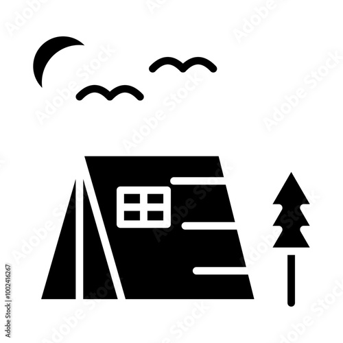 Campsite icon style