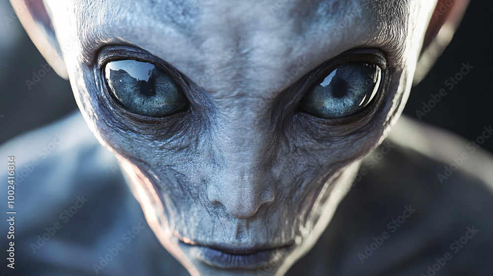 Alien, extraterrestrial or earth invasion from outer space, futuristic fantasy or scifi on a background. Portrait, creature or monster from a galaxy, universe or surreal cosmos at night in the dark
Alien, extraterrestrial or earth invasion from outer space, futuristic fantasy or scifi on a background. Portrait, creature or monster from a galaxy, universe or surreal cosmos at night in the dark