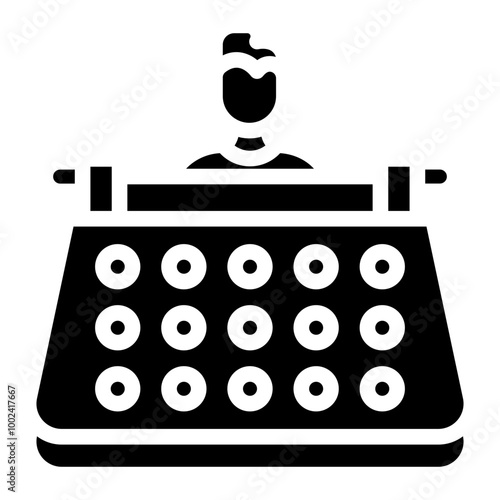 User Typewriter icon style