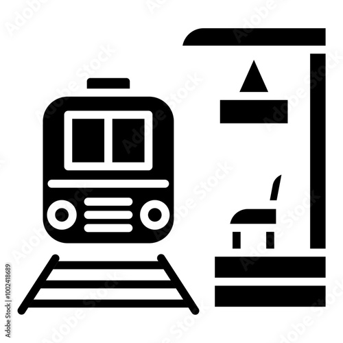 Train Platform icon style