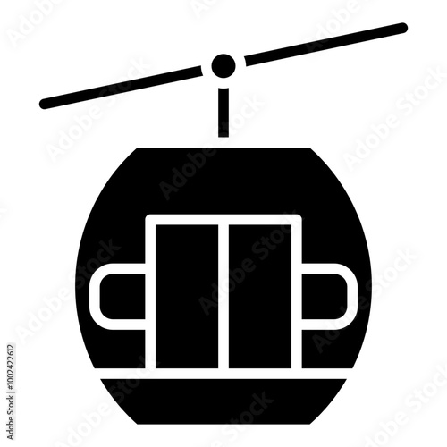 Cable Car icon style