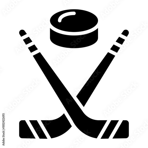 Ice Hockey icon style