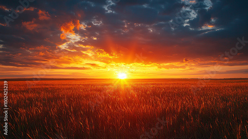 Stunning HD Sunset Landscape Background – Perfect for Desktop and Nature Wallpapers