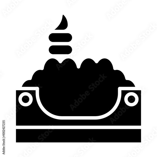 Litter Box icon style