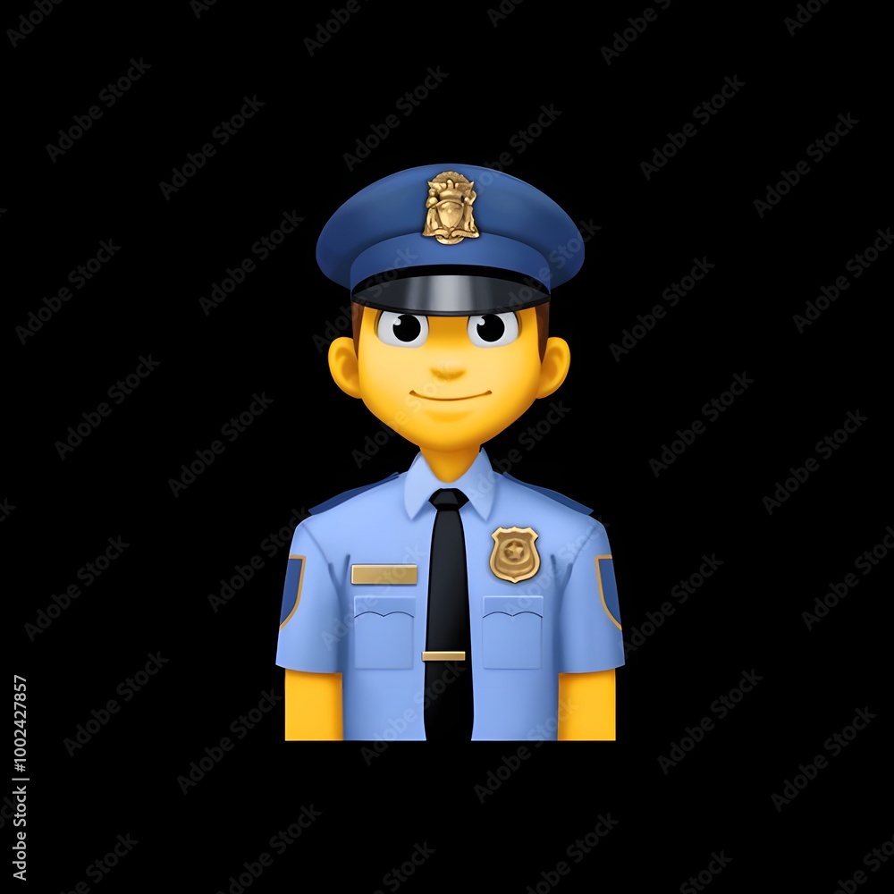Emoji of a Police Officer: Representation of Law Enforcement Emoji of a Police Officer: Representation of Law Enforcement