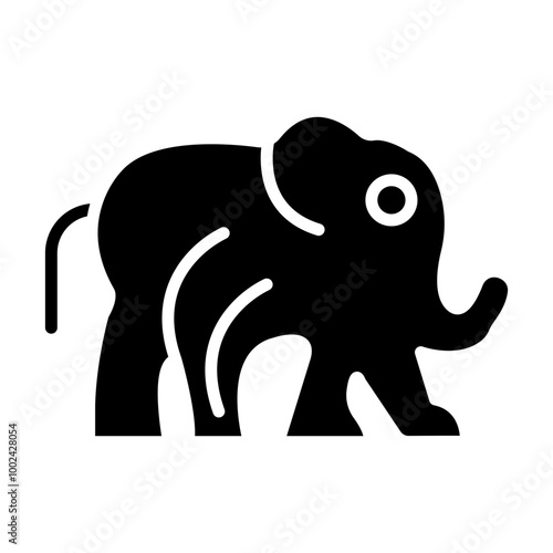 Elephant icon style