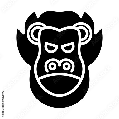 Orangutan icon style