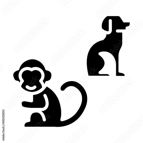 Animals icon style