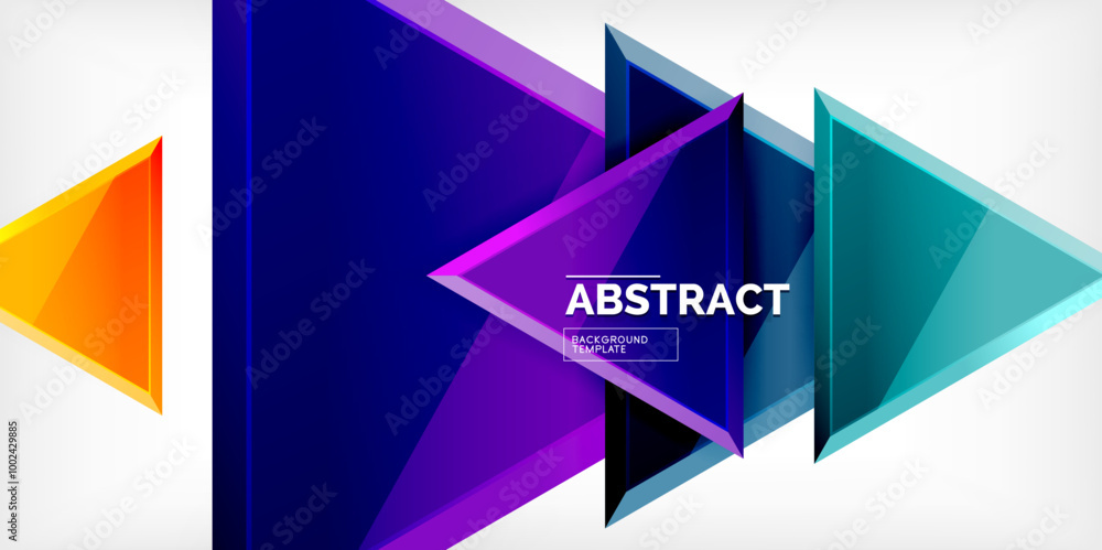 Triangle glass shapes geometric abstract background. Vector Illustration For Wallpaper, Banner, Background, Card, Book Illustration, landing page Triangle glass shapes geometric abstract background. Vector Illustration For Wallpaper, Banner, Background, Card, Book Illustration, landing page