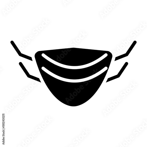 Protective Mask icon style