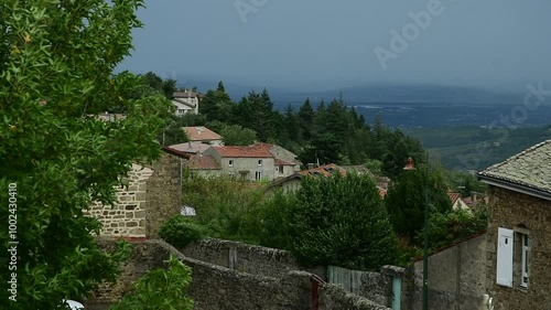 Wallpaper Mural Storm Aitor in France in the Pilat Regional Natural Park, Loire.
Strong winds and thunderstorms. Torontodigital.ca