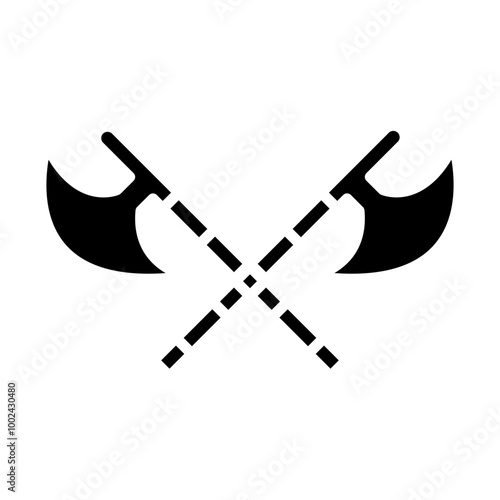 Hatchet icon style