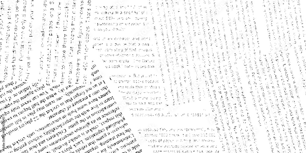 Obraz premium Rough vector background abstract grunge texture old vintage newspaper. Vector white and black newspaper paper grunge pattern old aged texture. 