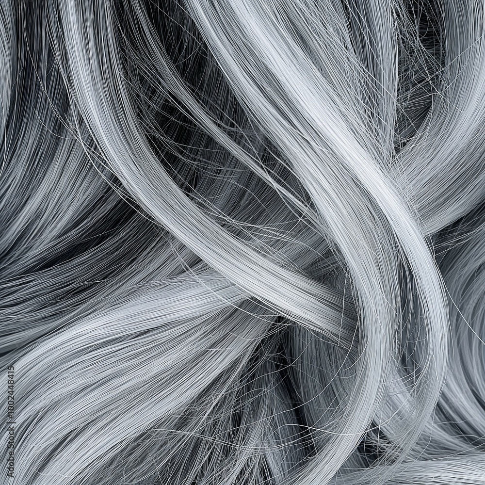 Closeup of a woman's hair and texture Closeup of a woman's hair and texture