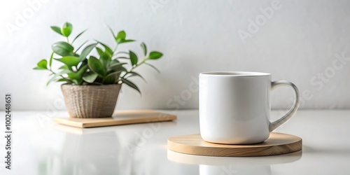 Wallpaper Mural White Ceramic Mug Mockup Template – Minimalist Design Torontodigital.ca