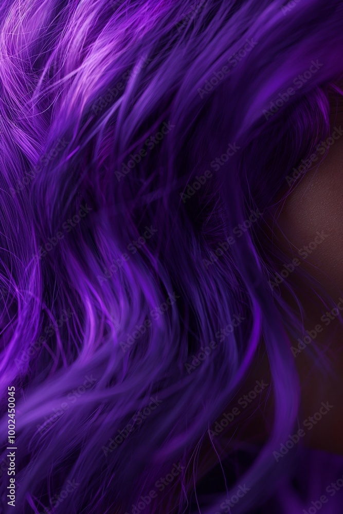 Closeup of a woman's hair and texture Closeup of a woman's hair and texture