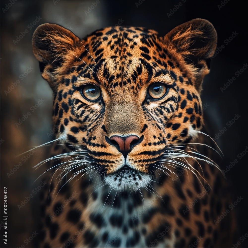 Leopard Close-Up. Leopard Close-Up.