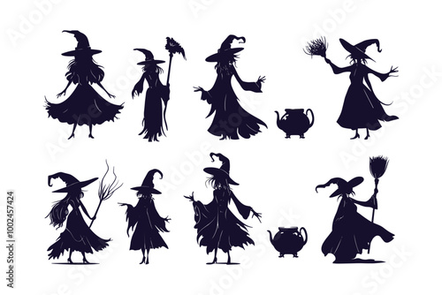 Eerie Ghost Silhouettes Haunting Night