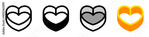 Editable cake mold, cookie cutter vector icon. Bakery, cooking, appliances,  kitchenware, food. Part of a big icon set family. Perfect for web and app interfaces, presentations, infographics, etc