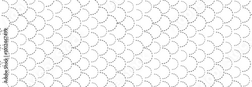 Abstract, Geometric, Lines, pattern, circle, square, Illustration, vector, alternating overlapping, symmetrical, orderly arrangement background, black and white, banner, website, template, dark.