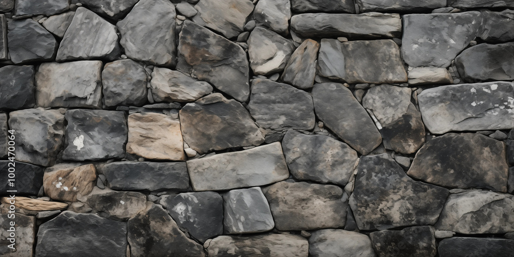 Rough Stone Wall Texture Background Grey and Brown Rough Stone Wall Texture Background Grey and Brown