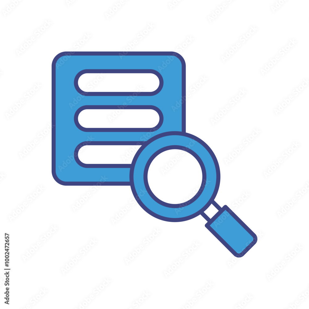 Navbar vector icon stock illustration Navbar vector icon stock illustration