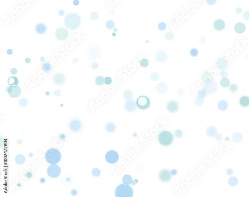 Light silver and blue glitter confetti background. White blue holiday texture.