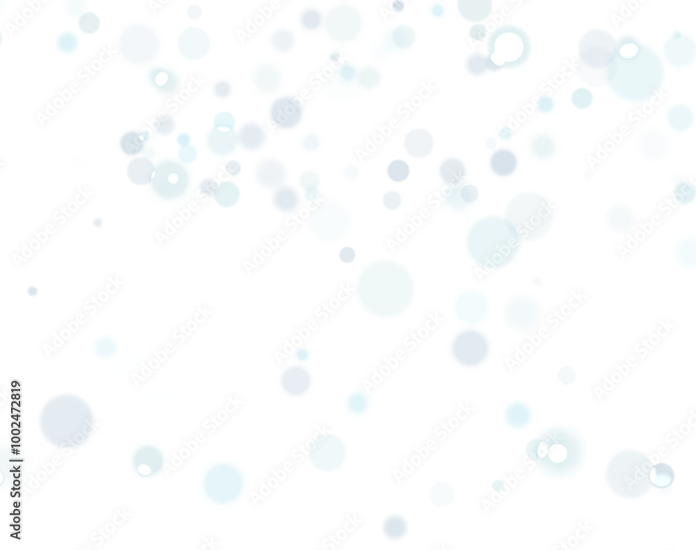 Light snowflakes background. White blue holiday bokeh texture. Light snowflakes background. White blue holiday bokeh texture.