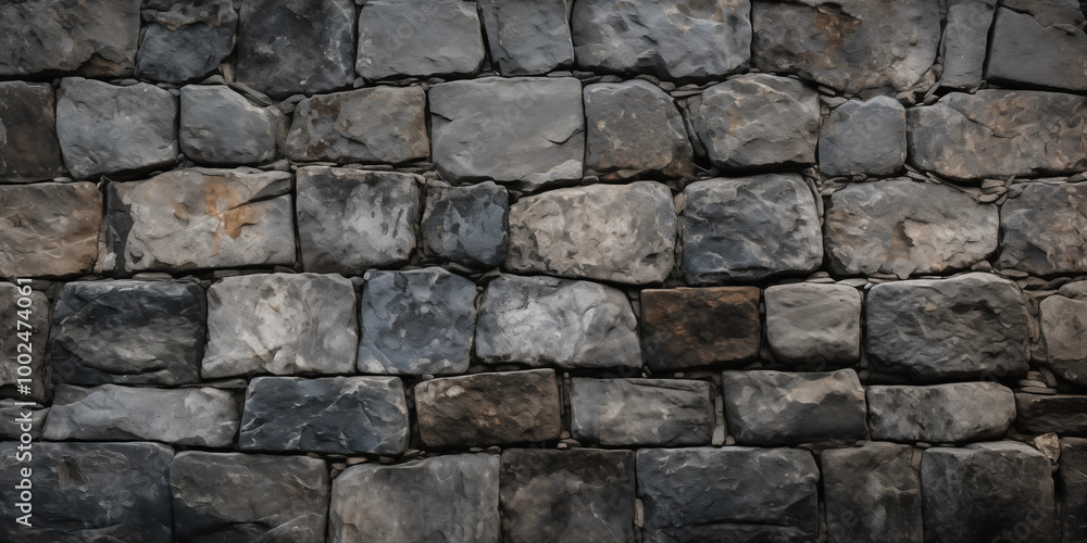 Rough Stone Wall Texture Grey and Brown Rough Stone Wall Texture Grey and Brown