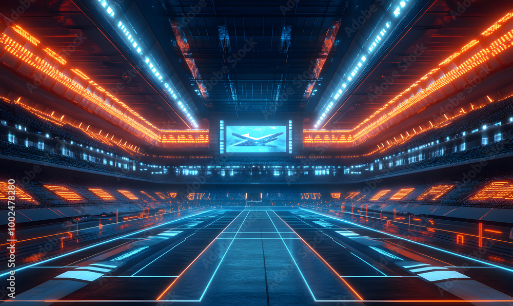 Dynamic Neon Football Action with Futuristic Geometric Patterns and Vibrant Light Trails for High-Energy Sports Advertising Backgrounds Dynamic Neon Football Action with Futuristic Geometric Patterns and Vibrant Light Trails for High-Energy Sports Advertising Backgrounds
