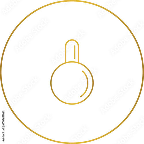 Linear icons for beauty services gold highlights, makeup, skincare, haircare, and wellness. Beauty salons     