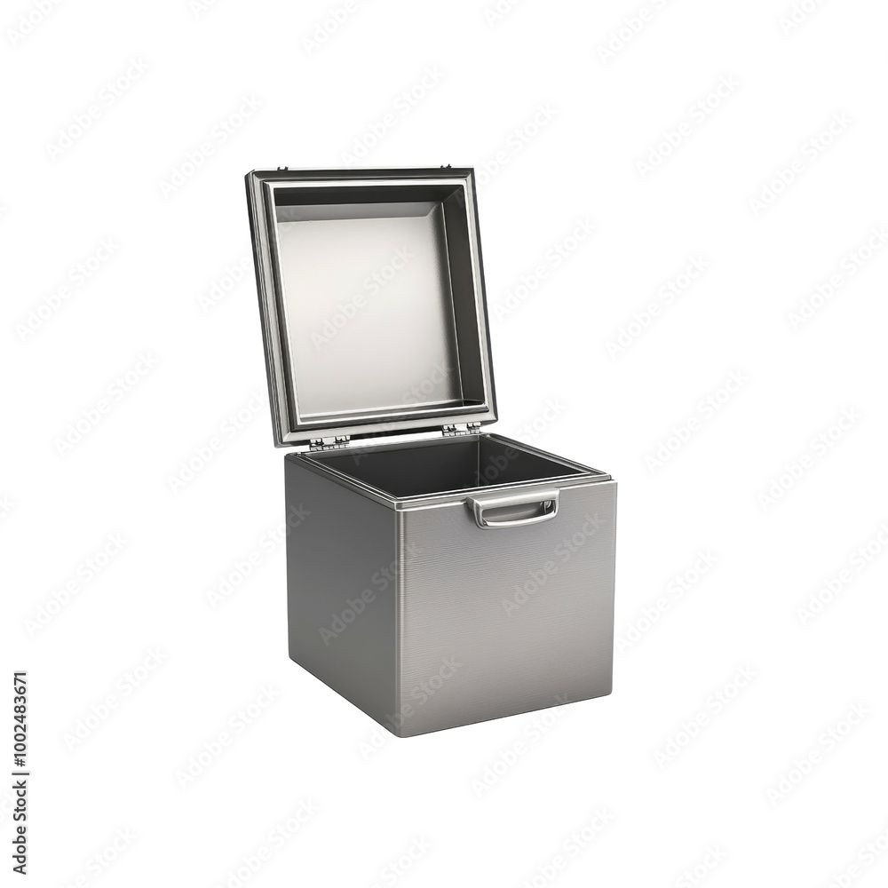 Open Metal Storage Box with Handle Open Metal Storage Box with Handle