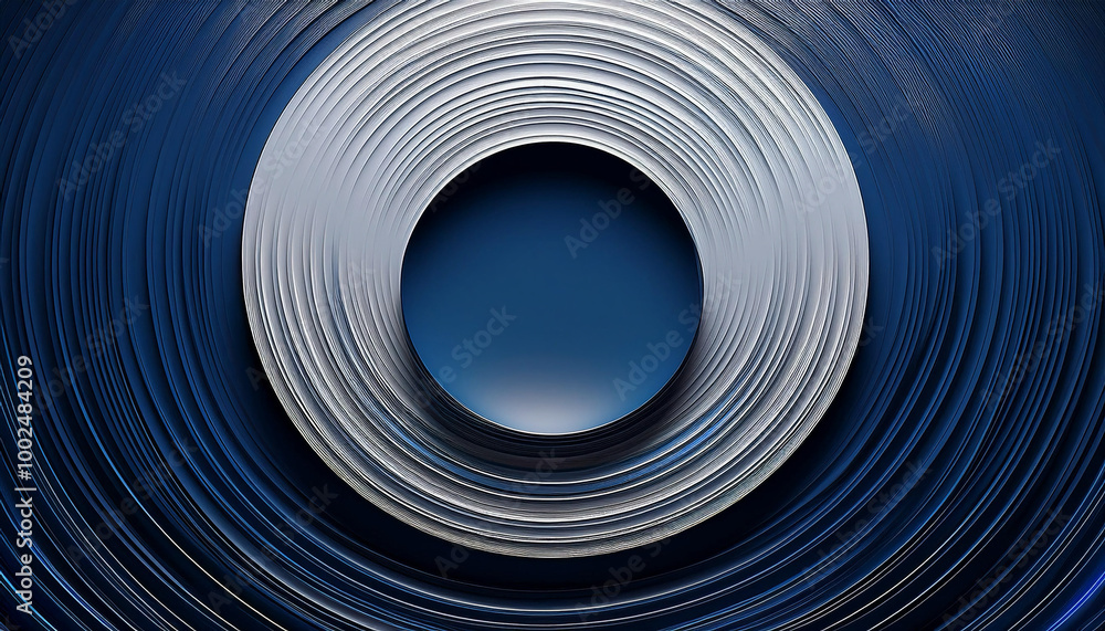 Fototapeta premium illustrazione con elementi geometrici a tema astratto surreale