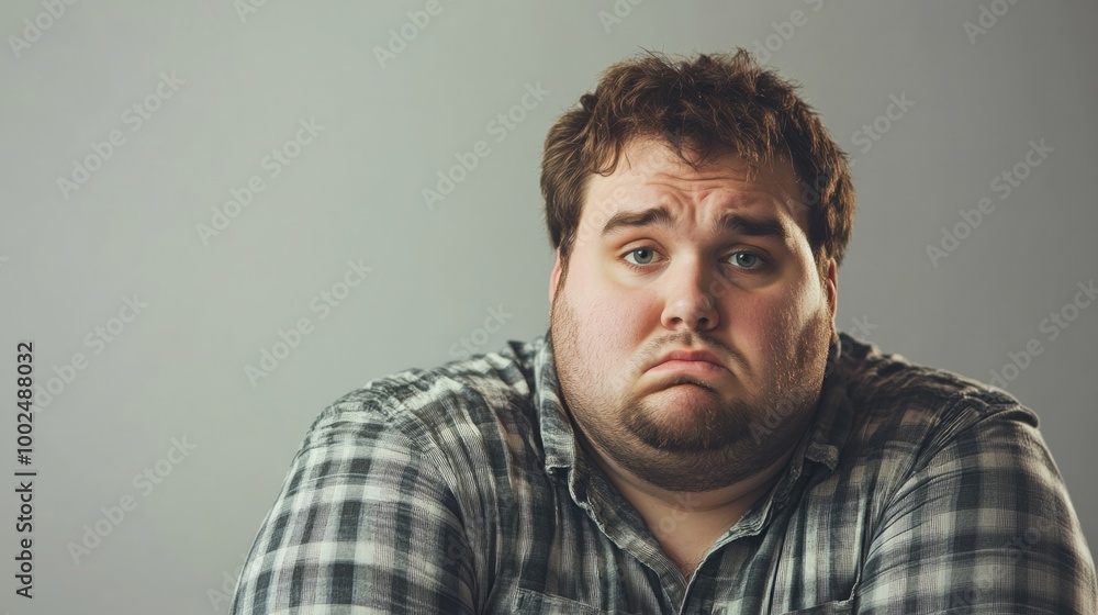 fat person with overweight fat person with overweight