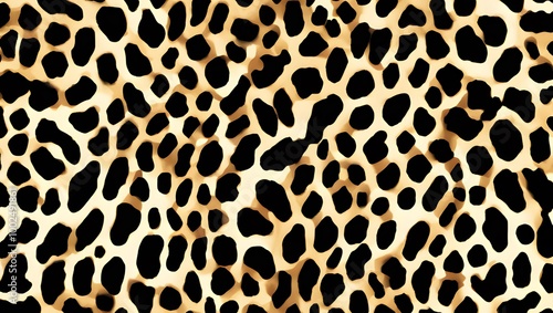 leopard print stylish design brown background