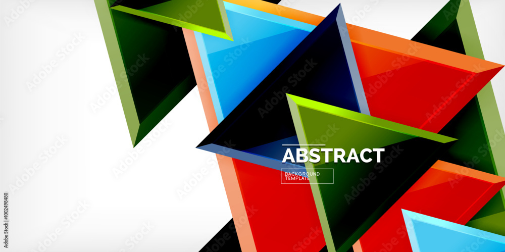 Triangle glass shapes geometric abstract background. Vector Illustration For Wallpaper, Banner, Background, Card, Book Illustration, landing page Triangle glass shapes geometric abstract background. Vector Illustration For Wallpaper, Banner, Background, Card, Book Illustration, landing page