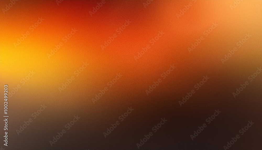 Fiery yellow burnt orange copper red brown gray black abstract background. Color gradient, ombre. Rough grainy noise grungy texture. Glow light shine. Fiery yellow burnt orange copper red brown gray black abstract background. Color gradient, ombre. Rough grainy noise grungy texture. Glow light shine.