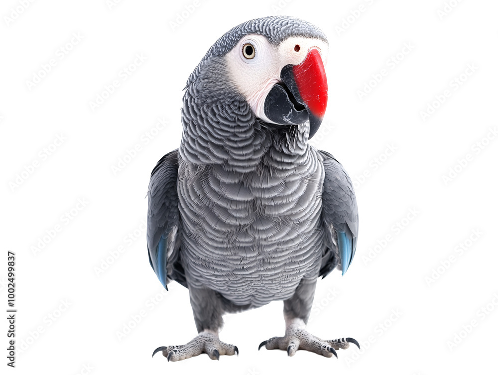 Obraz premium a bird with a red beak